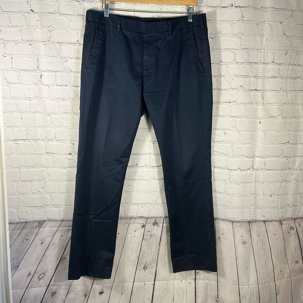 Bonobos Weekday Warrior Dress Pants Monday Blue‎ Slim Fit size 35/32